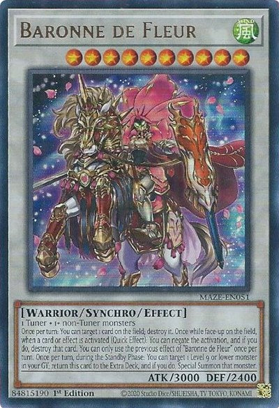 fleur deck yugioh Baronne de (Yugioh 25th Anniversary Rarity Collection) Yugioh Baronne De Fleur UR